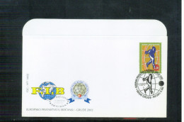 Bosnia&Herzegowina Croatian Part Mostar 2002 Europa Bowling Championship FDC - Pétanque