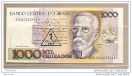 Brasile - Banconota Circolata Da 1000 Crusado - 1 Crusado Nuovo - 1989 - Brazil