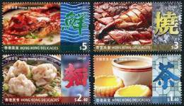 Hong Kong 2012 - Cuisine, Délices De Hong Kong  - 4v Neufs // Mnh - Unused Stamps