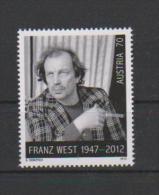 Österreich  2013  Mi.Nr. 3074 , Franz West 1947 - 2012 - Postfrisch / Mint / MNH / (**) - Unused Stamps