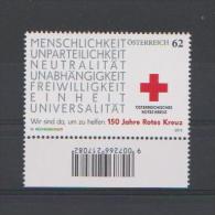 Österreich  2013 Mi.Nr. 3071 , 150 Jahre Rotes Kreuz - Postfrisch / Mint / MNH / (**) - Neufs