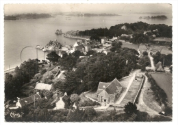 Penvénan (22) : Vue Aérienne Générale Du Quartier De La Chapelle De Port-Blanc En 1958 GF PHOTO VERITABLE. - Penvénan