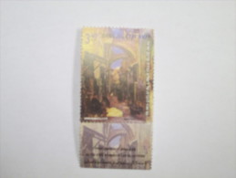 ISRAEL 1999 50TH ANNIVERSARY PROCLAMATION JERUSALEM AS STATES CAPITAL MINT TAB STAMP - Ungebraucht (mit Tabs)