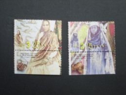 ISRAEL 1999  ETHNIC COSTUMES SRAEL MINT TAB STAMPS - Unused Stamps (with Tabs)