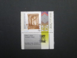 ISRAEL 1999 HANUKKAH / /CHANUCAH  MINT TAB STAMPS - Unused Stamps (with Tabs)