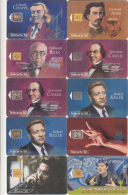 LOT DE 10 TELECARTES 50, ILLUSTREES DIFFERANTES, TIRAGES 2 000 000 Exp. FRANCAISE - Collections