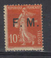 FRANCE  N° 5* (1906) - Military Postage Stamps