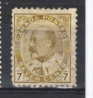 Canada 1903 N° 81 - Usados