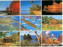 (111) New Caledonia - With Map Of Island - New Caledonia