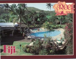 (111) Fiji - Hotel Pool - Figi