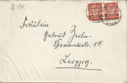Danzig Lettre Simple Du 25/02/1928 - Briefe U. Dokumente