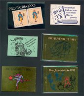 SWITZERLAND COLLECTION BOOKLETS, ALL DIFFERENT - Postzegelboekjes