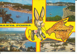 PK-CP España/Spanien-Mallorca, Santa Ponsa, Gebraucht, Siehe Bilder!*) - Menorca