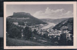 Königstein - Ortsansicht Mit Lilienstein - Sächsische Schweiz - Königstein (Sächs. Schw.)