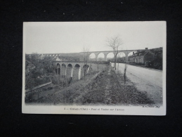 Culan : Le Pont Et Le Viaduc Sur L ' Arnon. - Culan