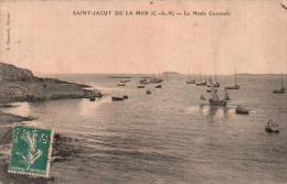 22 SAINT JACUT DE LA MER LA HOULE CAUSSEULE CIRCULEE 1907 - Saint-Jacut-de-la-Mer