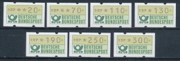 Bund ATM 1982 7 Werte 20 .. 300 ** Kpl. - Timbres De Distributeurs [ATM]