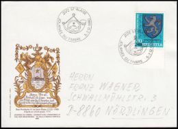 Switzerland 1980,  Cover St.Blaise  To Nordlingen - Covers & Documents