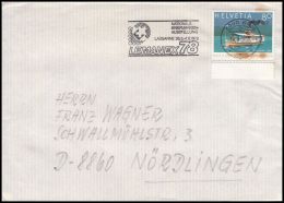 Switzerland 1978, Cover Brig To Nordlingen - Briefe U. Dokumente