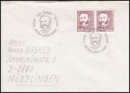 Switzerland 1978, Cover Geneve To Nordlingen "Henri Dunant" - Covers & Documents