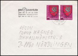 Switzerland 1978, Cover Automobil Postoffice To Nordlingen - Covers & Documents