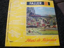 CATALOGO    FALLER   In Francese - Allemagne