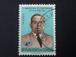 CONGO  BELGE   ( O )  De  1964   "   T . P  De  1952 / 1961  Surchargé   "   N° 544         1 Val . - Otros & Sin Clasificación