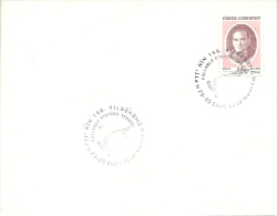 Turkey; Special Postmark 2000 Stamp Exhibition "160th Anniv. Of PTT", Konya (uncataloged) - FDC