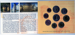 Coffret  Pièces  Euros, Monnaie Brillant Universelle, Série 9 Pièces Euros, Année 2008  LUXEMBOURG - Luxembourg