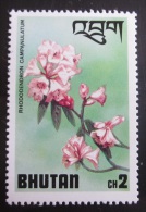 Briefmarke Pflanzen Bhutan Blumen Blüten - Sonstige