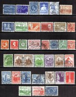 DAN 55 - DANEMARK Lot De 36 Val. Différentes Oblitérées - Sammlungen