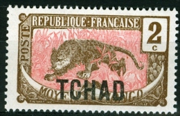 CHAD, TCHAD, CIAD, COLONIA FRANCESE, FRENCH COLONY, 1922, FRANCOBOLLO NUOVO, SENZA GOMMA (MNG), Scott 2 - Nuovi