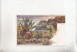 BT15158 Monaco Les Jardins  2 Scans - Exotic Garden