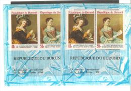 2 Hb -25 De Burundi Dentada Y Sin Dentar. - Unused Stamps