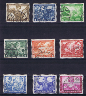 Deutsche Reich 1933 Mi 499-505 Wagner Serie, Used - Gebraucht