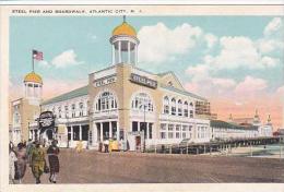 New Jersey Atlantic City Steel Pier And Boardwalk - Atlantic City