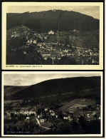2 X Wildbad  Im Schwarzwald  -  1 X Mit Sommerberg  -  Ansichtskarten Ca.1930    (1884) - Bad Herrenalb