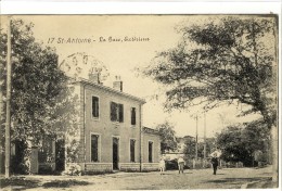 Carte Postale Ancienne Marseille Saint Antoine - La Gare, Extérieur - Chemin De Fer - Quartiers Nord, Le Merlan, Saint Antoine