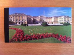 ONU UNO GENEVE GENF NATIONS UNIES CARNET DE PRESTIGE 1998 C372 CHATEAUX ET JARDINS DE SCHÖNBRUNN FDC OBLITERE 1ER JOUR - Sonstige & Ohne Zuordnung