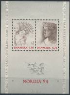 Denmark 1992 - Nordia Exhibition - Block W. 2 Stamps - Blocks & Sheetlets