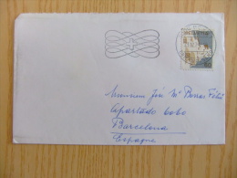 SUIZA CARTA CIRCULADA  DE BERN  A  BARCELONA  23 - 12 - 1974 Yvert Nº 940 - Covers & Documents