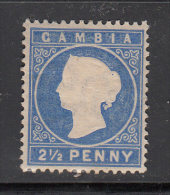 Gambia  Scott No 15   Unused  Hinged   Year  1886 - Gambie (1965-...)