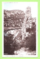 LES GORGES DE L'HERAULT VERS SAINT BAUZILLE / ENVIRONS DE GANGES  / Carte écrite En 1904 - Ganges