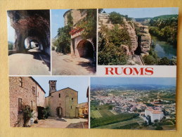 Dep 07 , Cpm  RUOMS , 3.CP.81.2519 , Multivues   (351) Recto/Verso - Ruoms