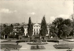 AK Gotha, Orangerie Mit Wirtschaftsschule, Gel, 1959 - Gotha