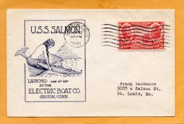 Submarine USS Salmon 1937  Cover - Submarinos