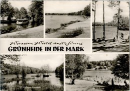 AK Grünheide/Mark, Löcknitz, Peetz-See, Werlsee, Möllensee, Gel, 1960 - Grünheide