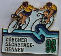 ZÜRCHER SECHSTAGE RENNEN 93-LES SIX JOURS DE ZÜRICH-MAILLOTS JAUNES - CYCLISME - CYCLISTE - SUISSE - SCHWEIZ -   (VELO) - Wielrennen