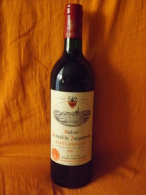 BOUTEILLE - BORDEAUX - ST EMILION - CHÂTEAU ARNAUD DE JACQUEMEAU - 1989 - PROPRIETAIRE D. DUPUY - Wine
