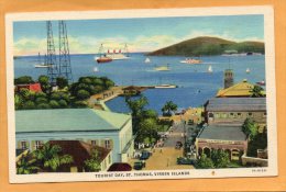 Tourist Day In St Thomas VI Old Postcard - Isole Vergini Americane